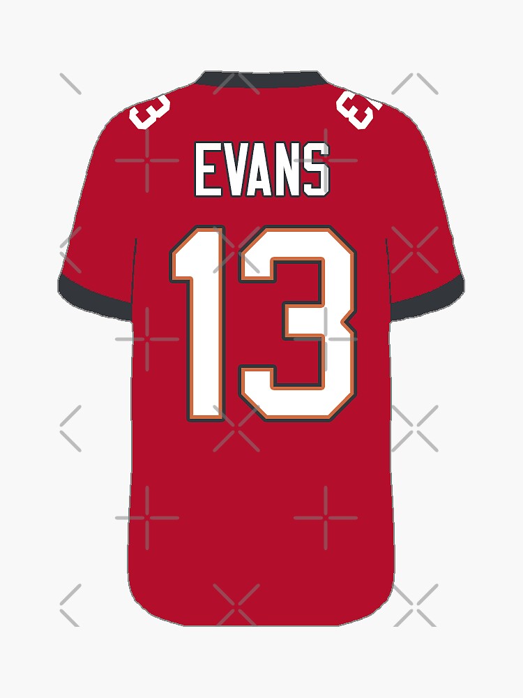 Mike Evans - Tampa Bay Bucs Jersey Sticker for Sale by OLMontana