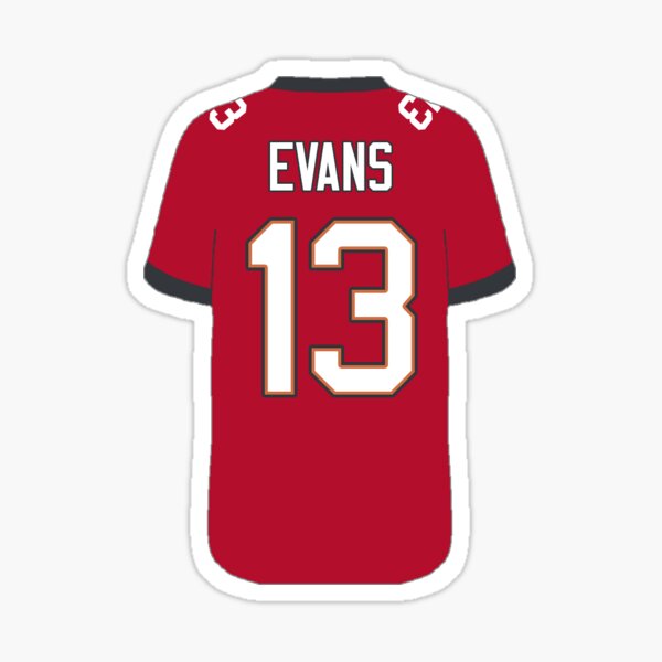 Mike Evans - Tampa Bay Bucs Jersey Sticker for Sale by OLMontana