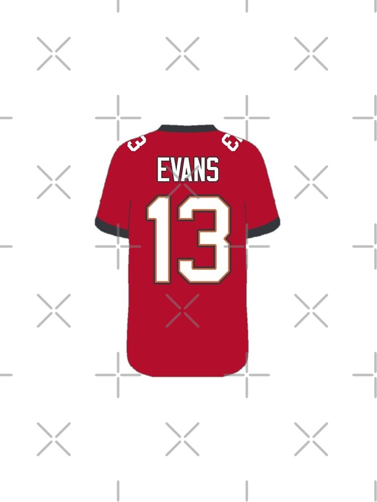 TAMPA BAY BUCCANEERS Red Mike Evans Jersey Short Sleeve T-Shirt Boys S