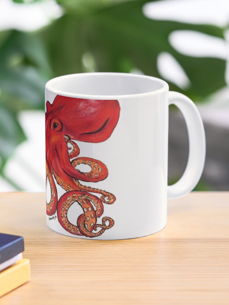 The Hidden Octopus Cup: Coffee cup with a cephalopod