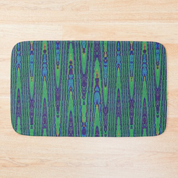 Item preview, Green and Blue Abstract Sine Waves designed and sold by Missman.