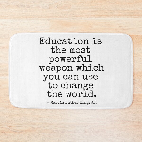Item preview, Education is the most powerful weapon which you can use to change the world  designed and sold by KarolinaPaz.