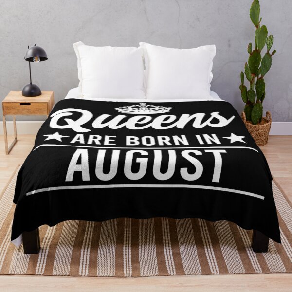 Item preview, Queens Are Born In August designed and sold by RandomStuffShop.