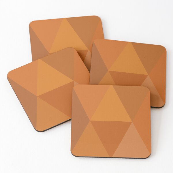 Item preview, Burnt orange geometric designed and sold by Latte Design.