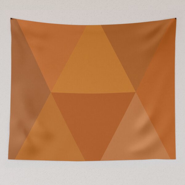 Item preview, Burnt orange geometric designed and sold by Latte Design.