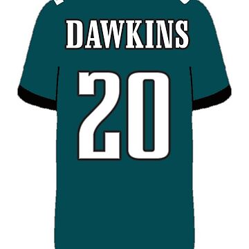 Men's Philadelphia Eagles Nike Brian Dawkins Name & Number Pullover Hoodie  - Black