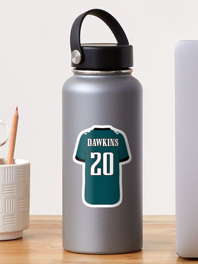 Brian Dawkins Home Jersey Sticker for Sale by designsheaven