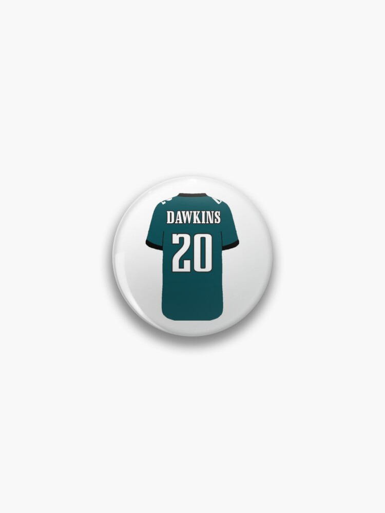 Brian Dawkins - Eagles Jersey' Pin for Sale by OLMontana