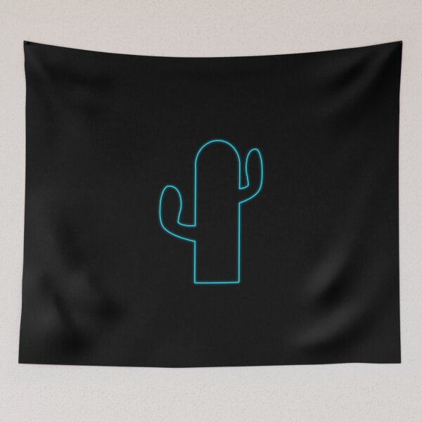 Item preview, Bright Blue Neon Cactus  designed and sold by jpjournals.