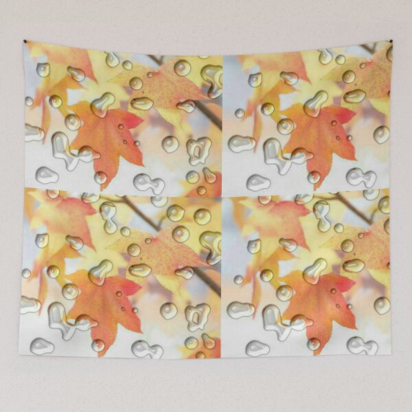 Item preview, *Raindrops on leaves* designed and sold by Berezabella.