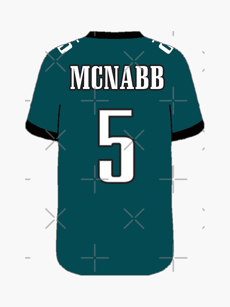 Donovan McNabb - Eagles Jersey' Sticker for Sale by OLMontana