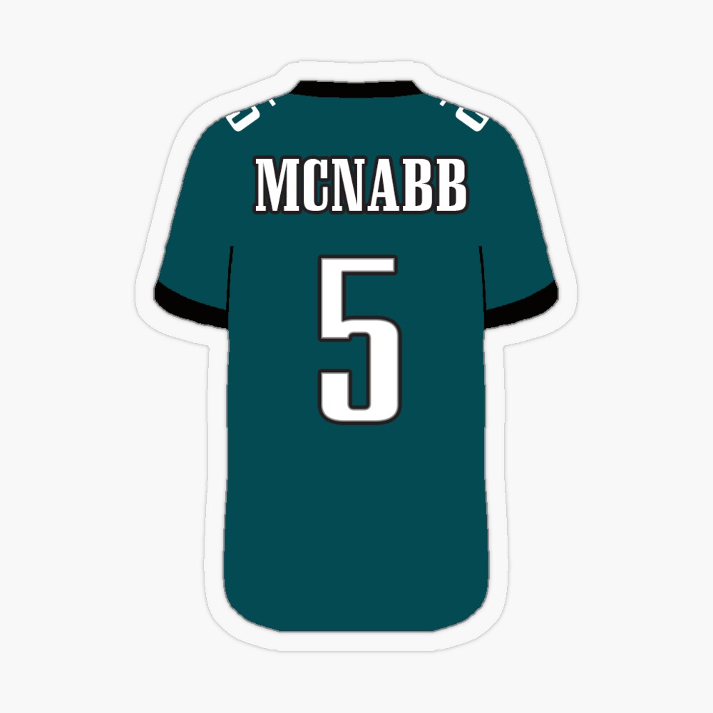 Donovan McNabb Signed Framed Philadelphia Eagles Green Custom Jersey