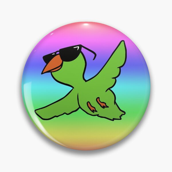 Item preview, I'm A Bird Pin designed and sold by calebhenshaw.