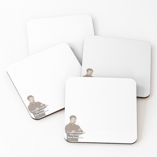 Item preview, Ron Swanson Has No Regrets designed and sold by Bonticune.