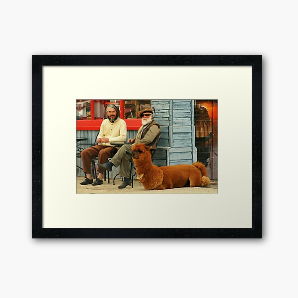 Lama Man Framed Art Print