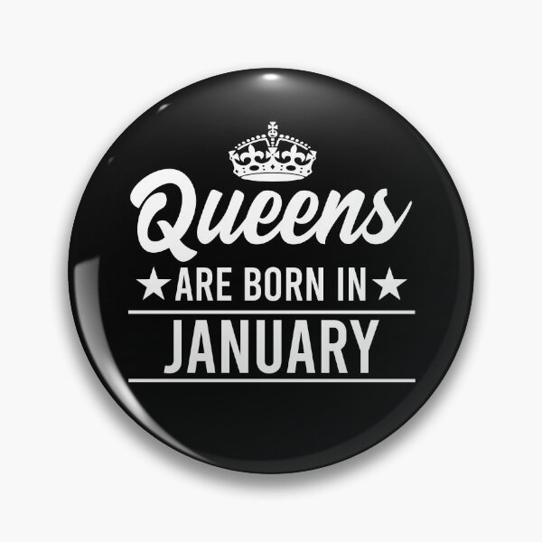 Item preview, Queens Are Born In January designed and sold by RandomStuffShop.