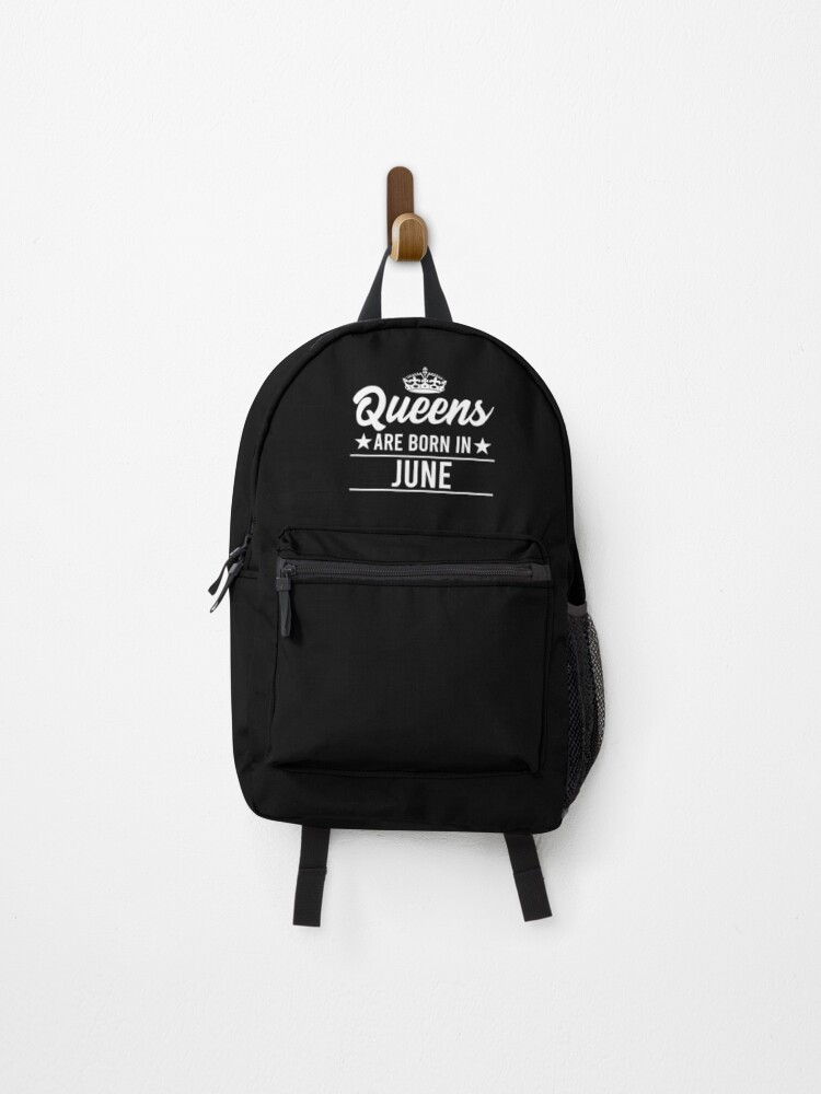 Thumbnail 1 of 3, Backpack, Queens Are Born In June designed and sold by RandomStuffShop.