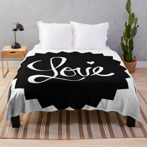 Item preview, Black and white positive design Love lettering simple designed and sold by Adri Graterol.