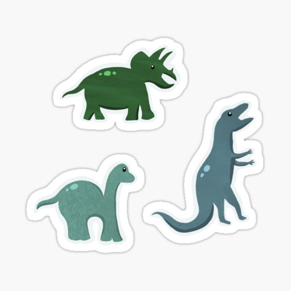 Item preview, Dinosaurs Sticker Set designed and sold by charlotting.
