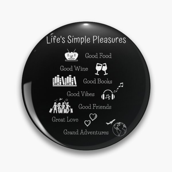 Item preview, Life's Simple Pleasures designed and sold by Intuitive Engines Apparel Co..