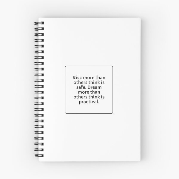 Item preview,  Risk more than others think is safe. Dream more than others think is practical designed and sold by Inspirationmotivation.