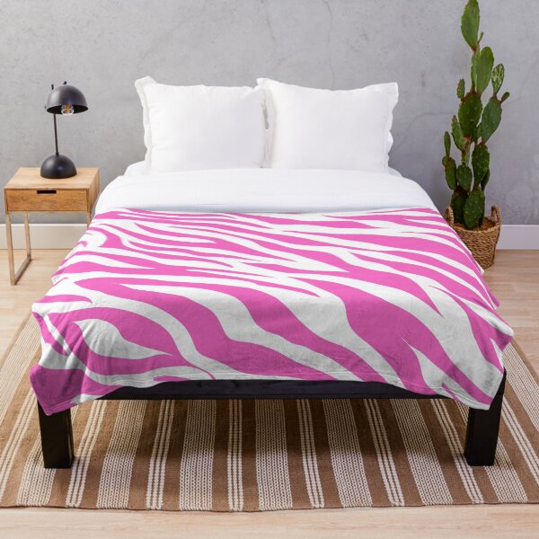 Item preview, Rayas de tigre - Rosa / Blanco designed and sold by DionBlaster.