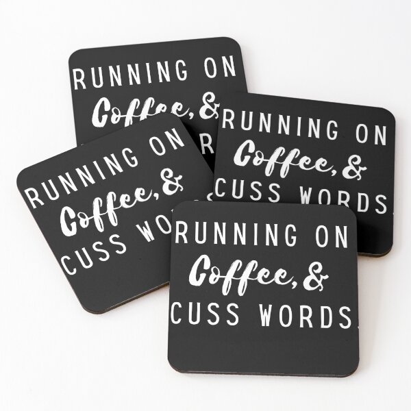 Item preview, Ruuing on Coffe & Cuss Words designed and sold by clozer.