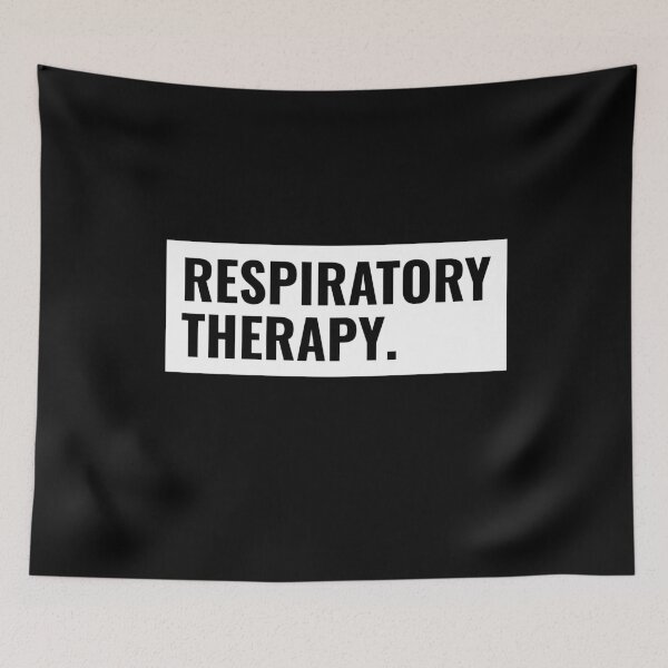 Item preview, Respiratory Therapy Clean Text designed and sold by jacks-tees.