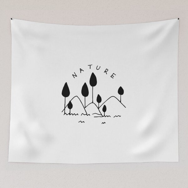 Item preview, Nature minimalist landscape Design designed and sold by cyhdesign.