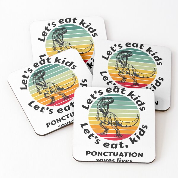 Item preview, Let's eat kids. Let's eat,kids punctuation saves lives, halloween 2020, halloween horror nights designed and sold by T-DESIGNEDZ.