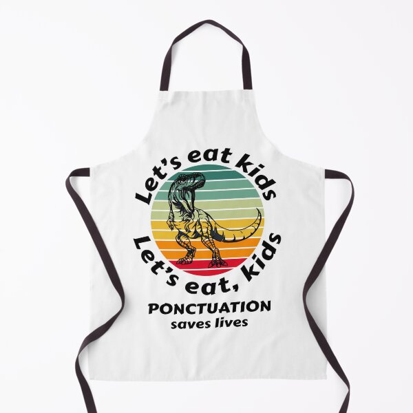 Item preview, Let's eat kids. Let's eat,kids punctuation saves lives, halloween 2020, halloween horror nights designed and sold by T-DESIGNEDZ.