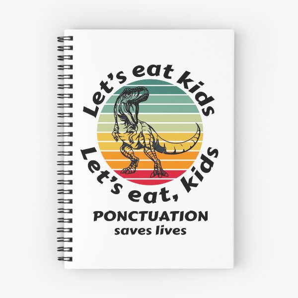 Item preview, Let's eat kids. Let's eat,kids punctuation saves lives, halloween 2020, halloween horror nights designed and sold by T-DESIGNEDZ.
