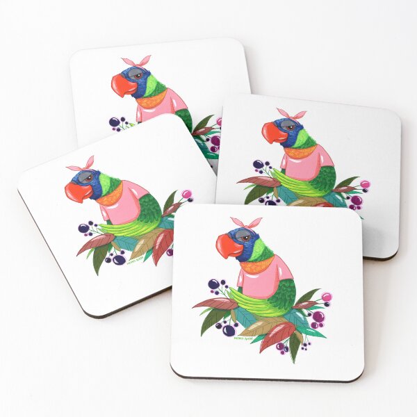 Item preview, Rainbow Lorikeet designed and sold by monosuni.