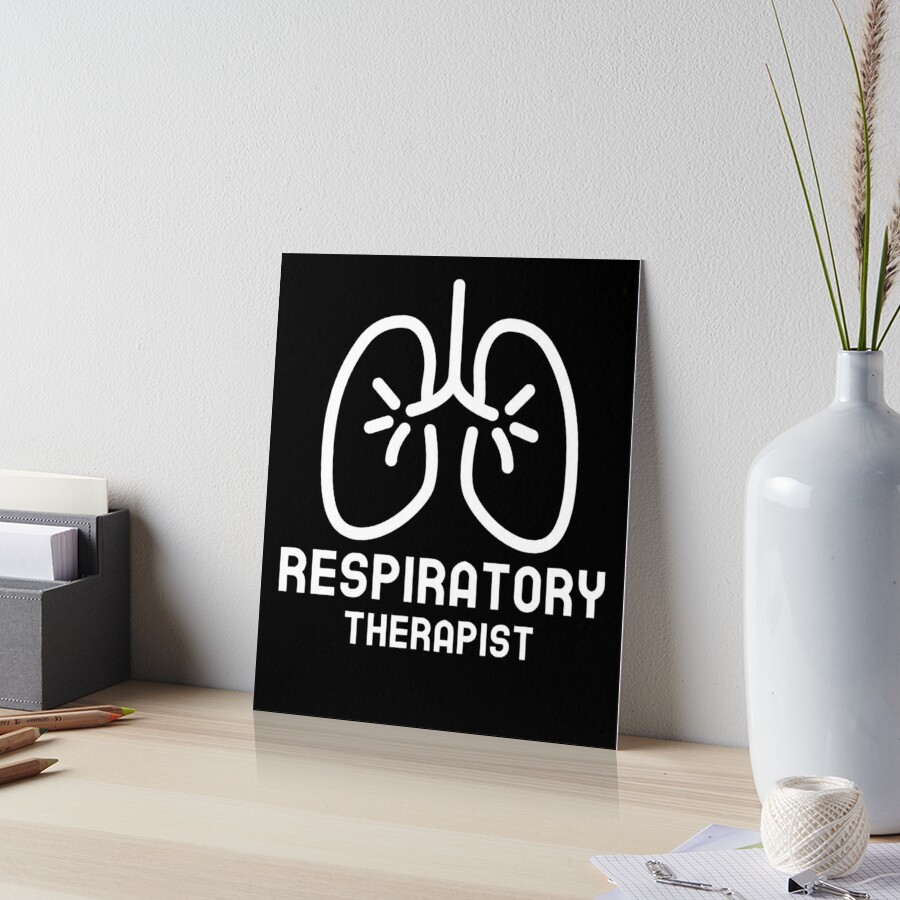 Respiratory Therapist Pastel Funky Retro Script Design Poster for Sale by  mysticblvd