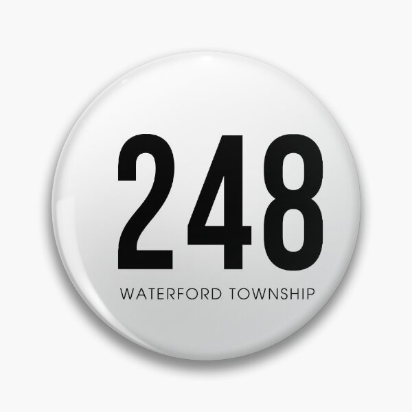 Item preview, Waterford Township, MI - 248 Area Code designed and sold by CartoCreative.