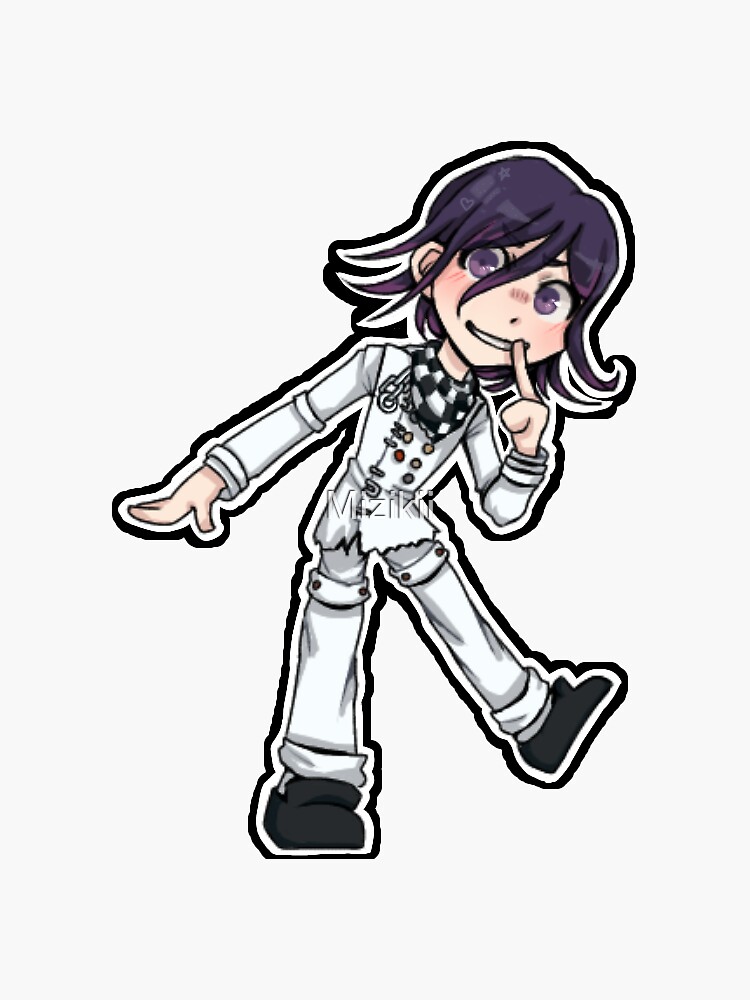 "Chibi Kokichi Ouma" Sticker by Mizikii | Redbubble