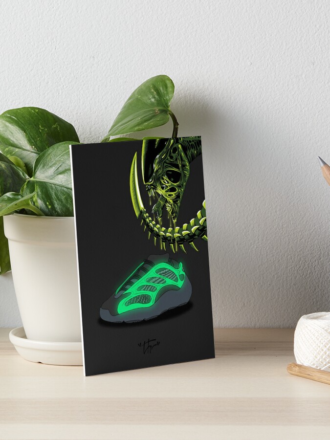 Lámina rígida «Adidas Yeezy poster/dope art/original nike/nike print/sneaker art/Fashion Print/Sneakers Print» de Redbubble