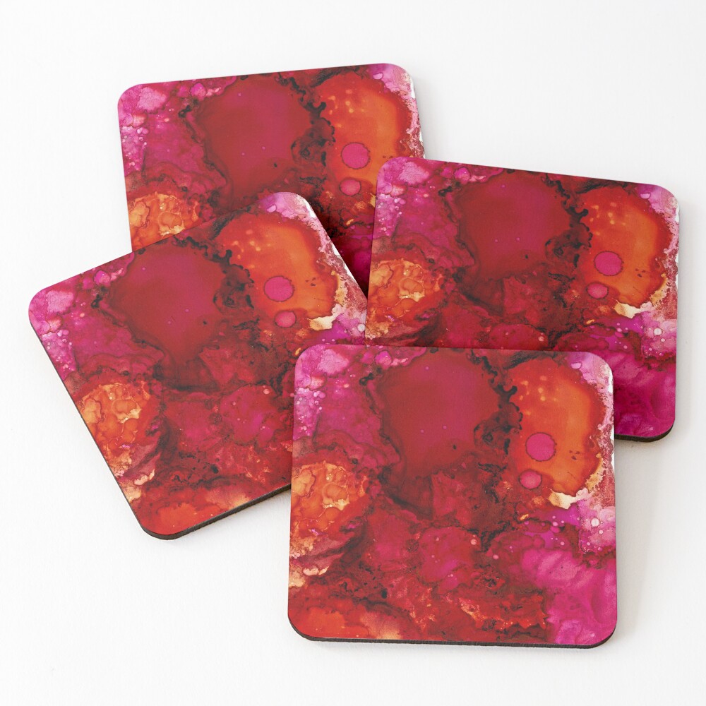 Item preview, Coasters (Set of 4) designed and sold by LunaticaArt.