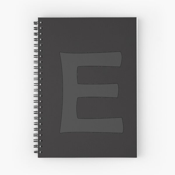 Item preview, letter e black designed and sold by ZiphGames.