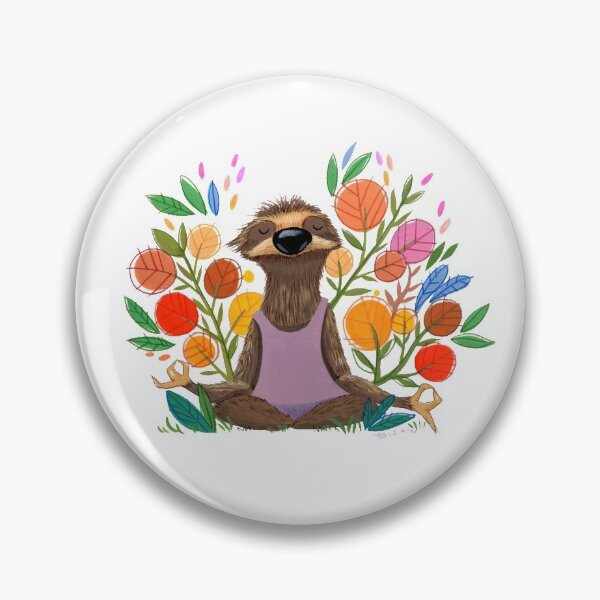 Item preview, Yoga Sloth designed and sold by monosuni.