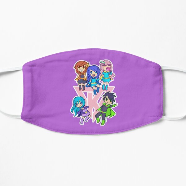 Itsfunneh Mask By Tiredtakachi Redbubble - roblox funneh heroes