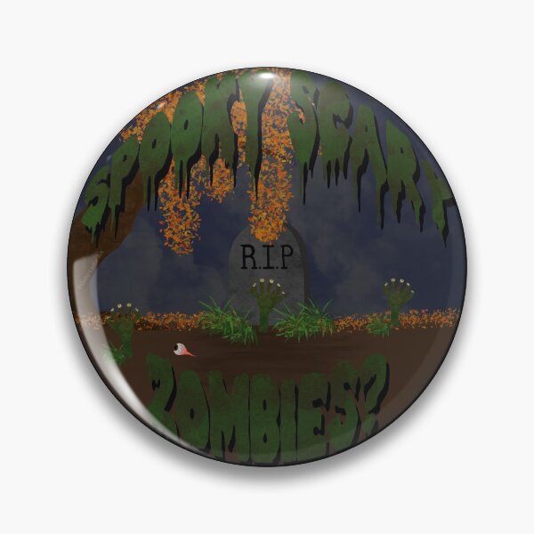 Item preview, Spooky Scary Zombies? designed and sold by Gaby-Lydia-Art.