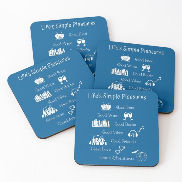 Item preview, Life's Simple Pleasures: Blue Selection designed and sold by Intuitive Engines Apparel Co..