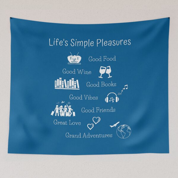 Item preview, Life's Simple Pleasures: Blue Selection designed and sold by Intuitive Engines Apparel Co..