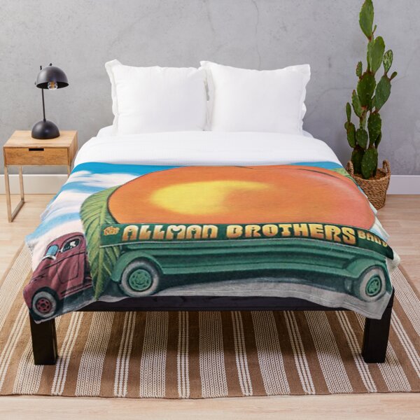 Eat a Peach Zoom The,Allman- 1972 Brothers Band - imarotul Throw Blanket