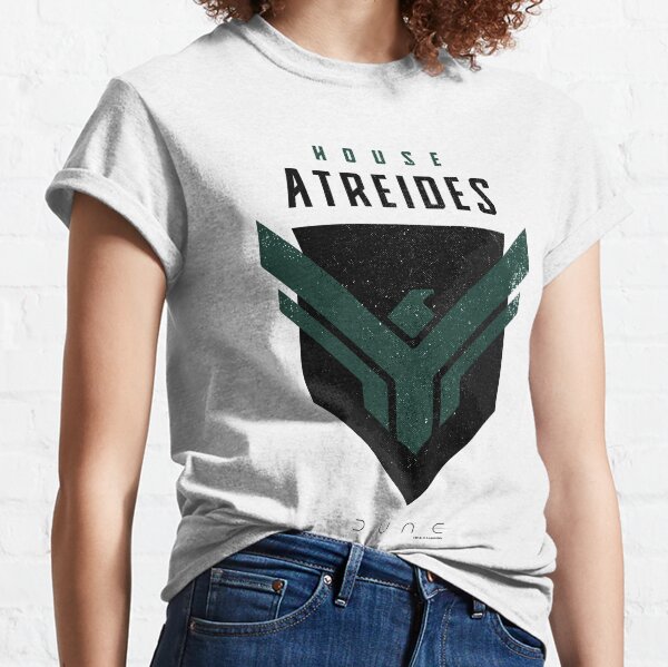 Dune House Atreides Distressed Badge Classic T-Shirt