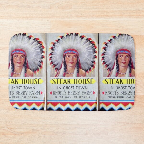 Item preview, Indian, Native American, Steak House, Ghost Town, Berry Farm, Antique, Vintage, Americana designed and sold by Vintaged.