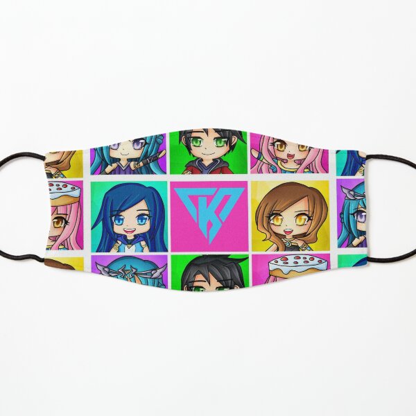 Itsfunneh Kids Masks Redbubble - 1 kid roblox family funneh bloxburg roleplay