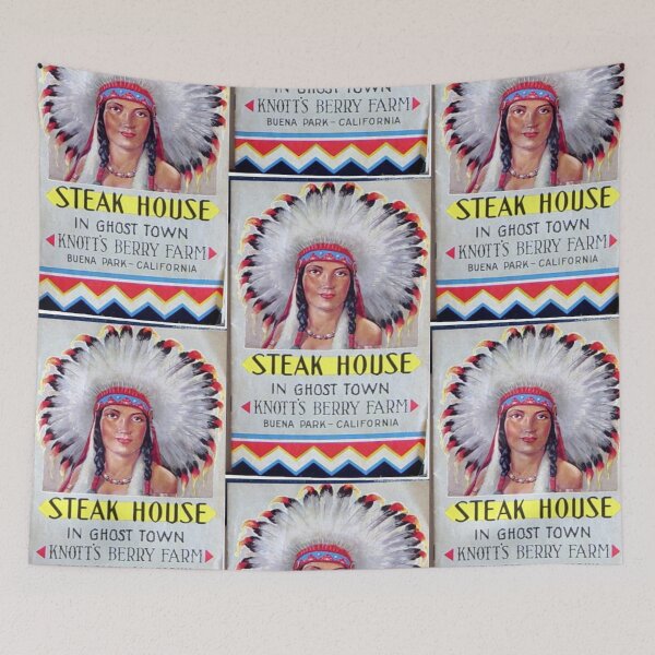 Item preview, Indian, Native American, Steak House, Ghost Town, Berry Farm, Antique, Vintage, Americana designed and sold by Vintaged.