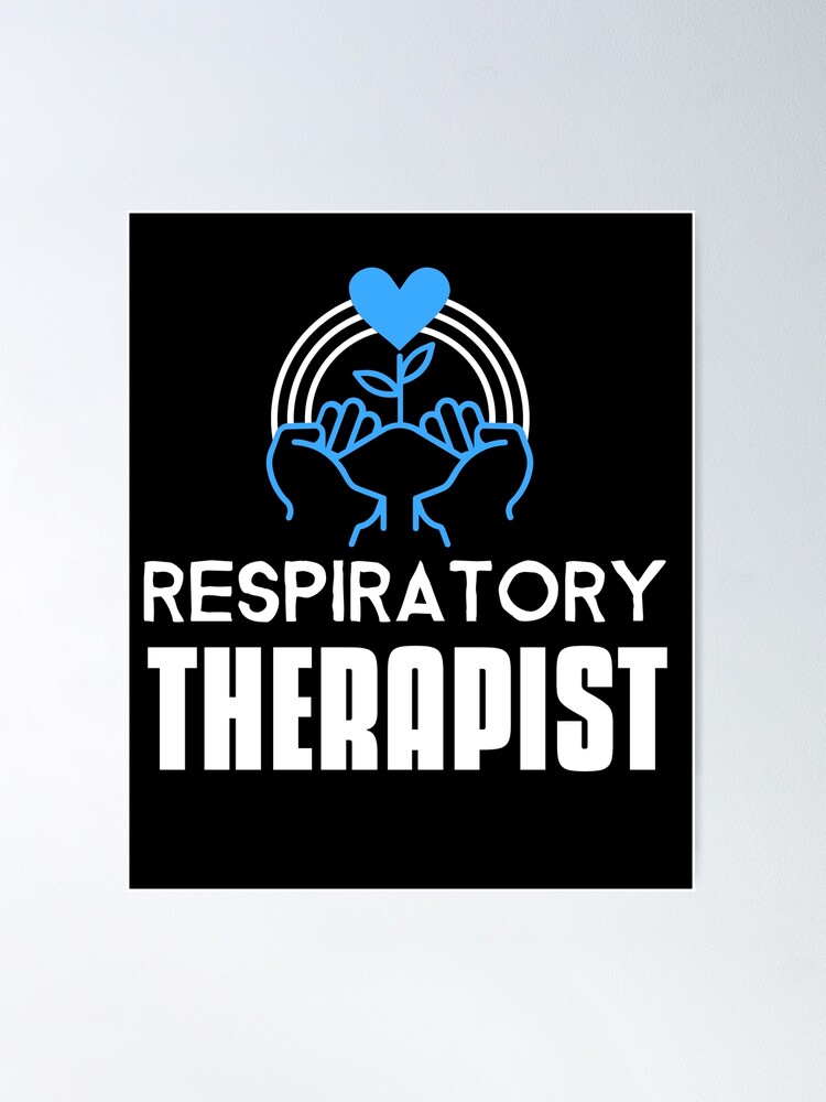 Respiratory Therapist Pastel Funky Retro Script Design Poster for Sale by  mysticblvd